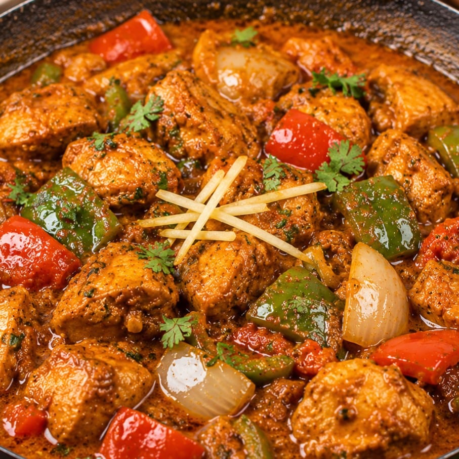CHICKEN KADAI.