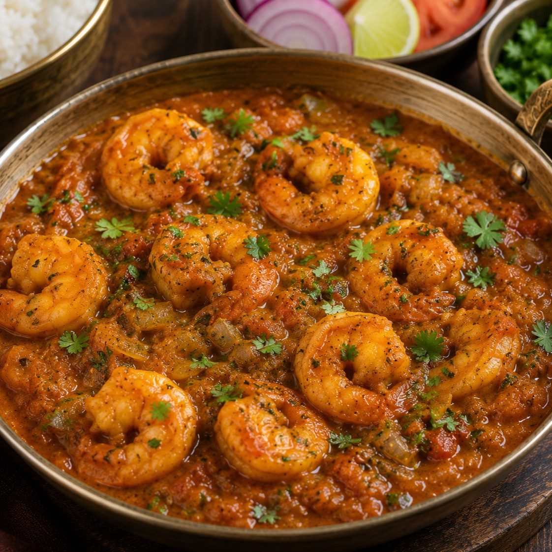 SHRIMP MASALA.