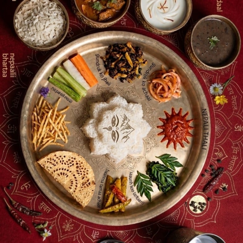 NEWARI CULTURE FOOD.