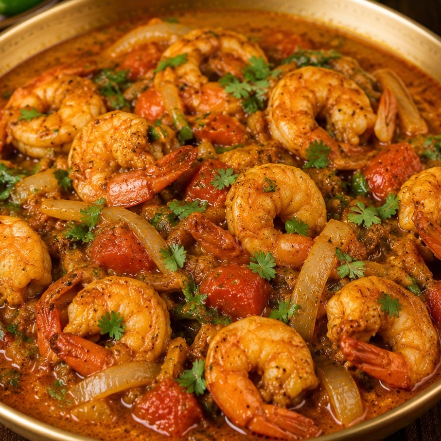 SHRIMP TARKARI.