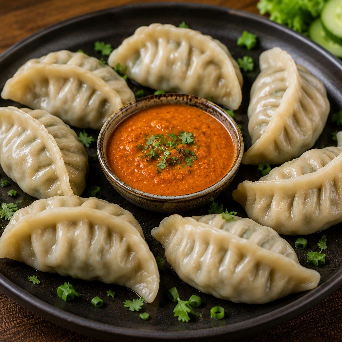 VEGI MOMO.