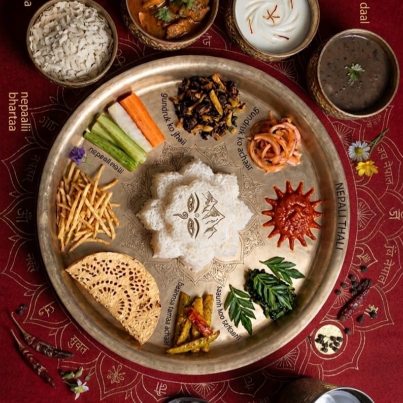 HIMALAYAN THAKALI MEAL.