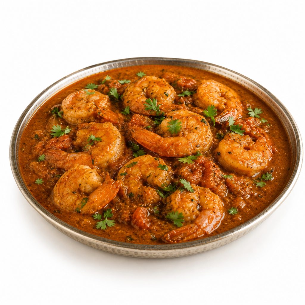 SHRIMP CURRY.