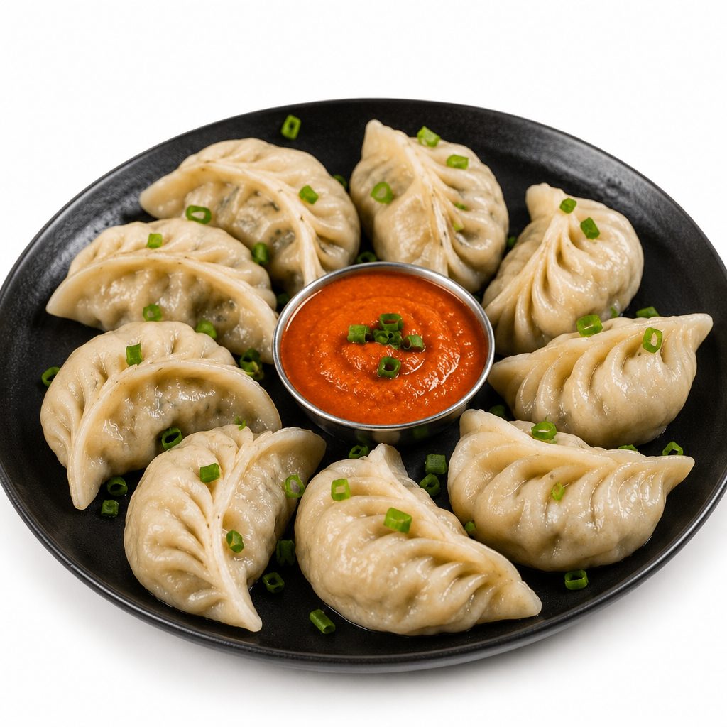 CHICKEN MOMO.