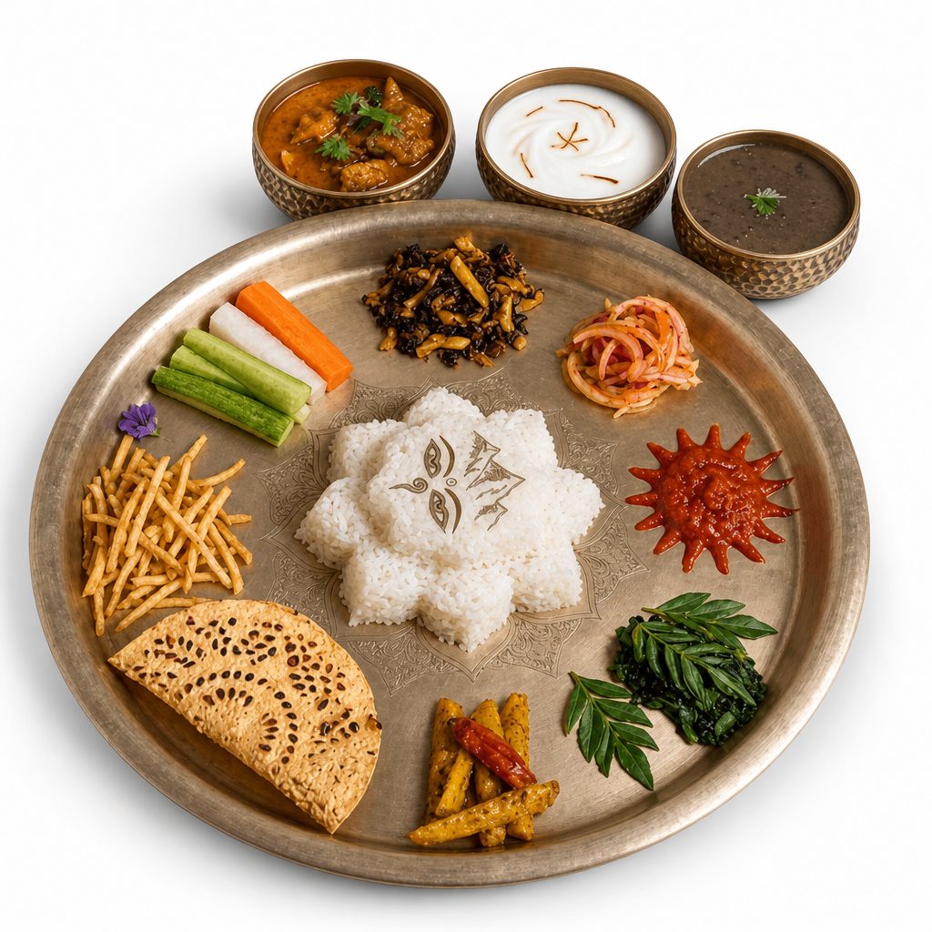 HIMALAYAN THAKALI MEAL.